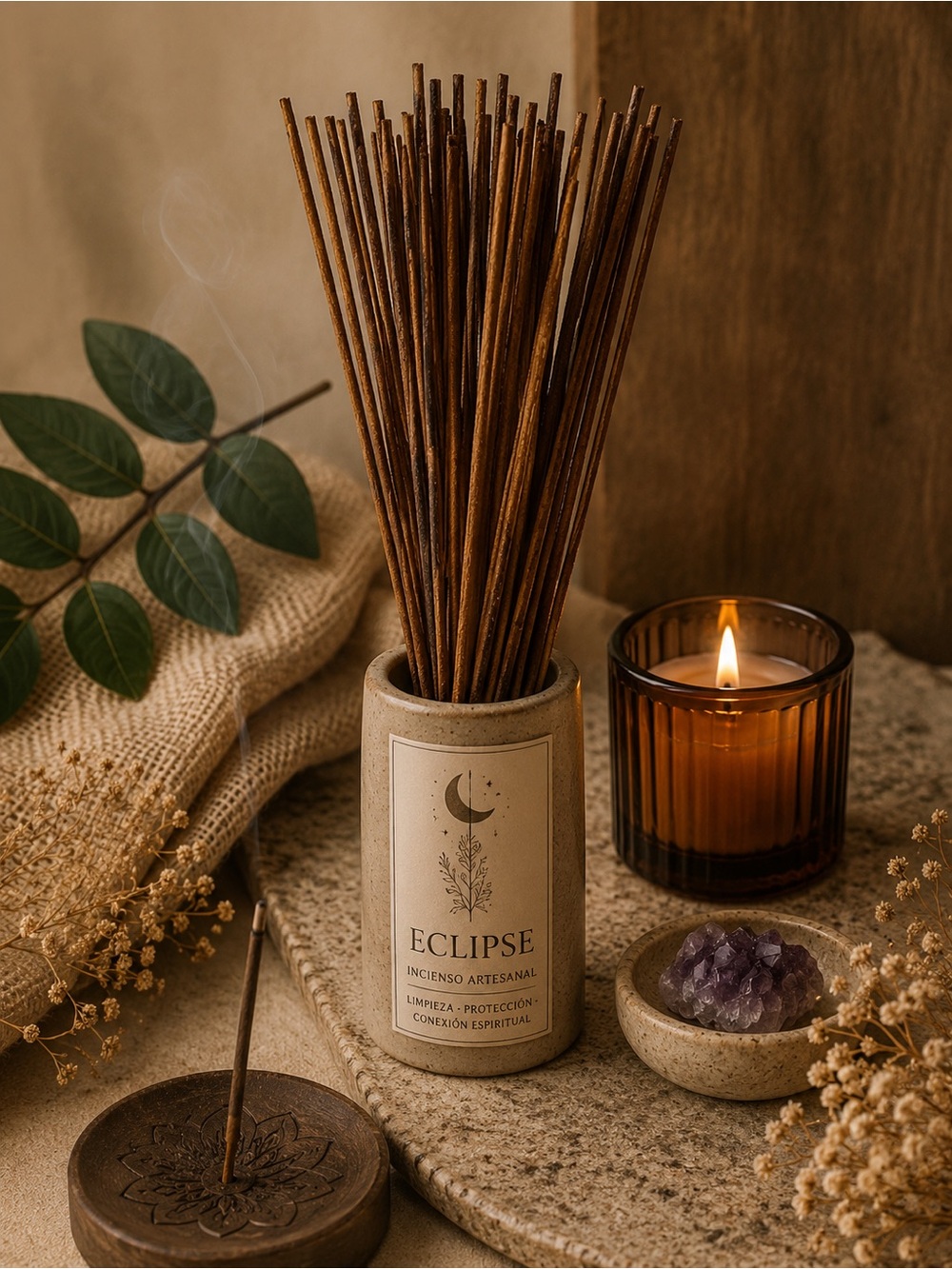 🌑 Eclipse incense sticks